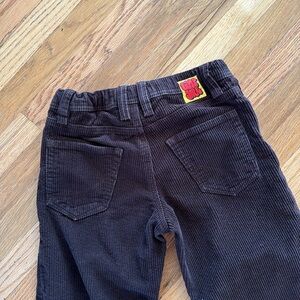 Empyre Kids' Loose Fit Brown Corduroy Skate Pants 24